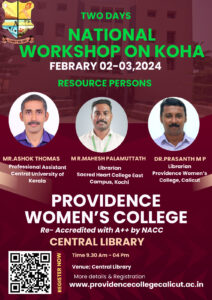 Two Days National Workshop on Koha